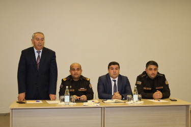 İsmayıllı rayonunda Mülki Müdafiə sahəsində “2025-ci ildə görülmüş işlər və 2026-cı ildə qarşıda duran vəzifələr” mövzusunda metodiki toplantı keçirilmişdir