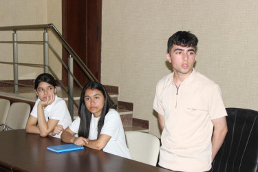 İsmayıllı rayonu üzrə Uşaq Səfirlər Məclisinin üzvləri ilə növbəti görüş keçirilib