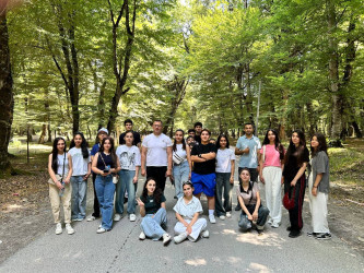 Uşaq Səfirlər Məclisinin İsmayıllı rayonu üzrə nümayəndələrinin təşəbbüsü və İsmayıllı Rayon İcra Hakimiyyətinin dəstəyi ilə Şahdağ Milli Parkının İsmayıllı bölməsinə maarifləndirici infotur təşkil edilib