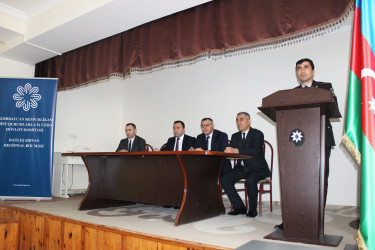 İsmayıllıda “Dini fanatizm və radikalizmin cəmiyyətə, ailəyə və gənclərə təsiri” mövzusunda maarifləndirici tədbir keçirilib