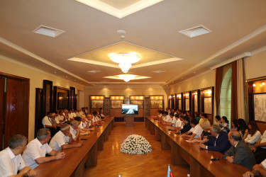 İsmayıllıda “Heydər Əliyev və Konstitusiya: hüquqla qurulan dövlət” mövzusunda tədbir keçirilib