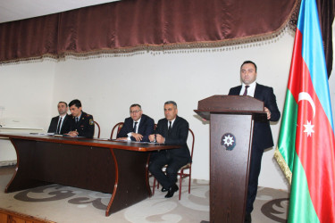 İsmayıllıda “Dini fanatizm və radikalizmin cəmiyyətə, ailəyə və gənclərə təsiri” mövzusunda maarifləndirici tədbir keçirilib