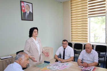 22 İyul - Milli Mətbuat Günü münasibətilə Mərkəzin ekspert qrupunun üzvləri, mətbuat nümayəndələri, blogerlər  və ictimaiyyət nümayəndələri ilə görüş keçirib