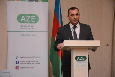 "Konstitusiya və Suverenlik İli: Heydər Əliyev irsi və müasir Azərbaycan gəncliyinin inkişafı" mövzusunda konfrans  keçirilib