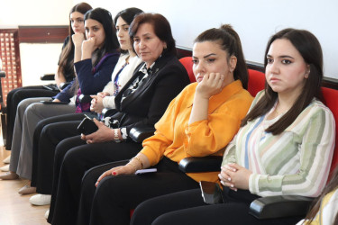 İsmayıllı Dövlət Peşə Təhsil Mərkəzində pedaqoji kollektivlə İdeoloji maarifləndirmə konsepsiyası çərçivəsində görüş keçirilib