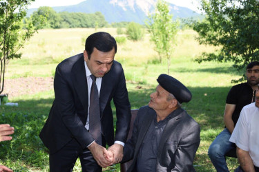 Vətəndaşlarla növbəti səyyar qəbul rayonun Kürdüvan kəndində keçirilib
