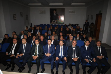 İsmayıllıda sahibkarlığın inkişafına dair görüş təşkil olunub