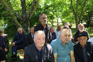 Vətəndaşlarla növbəti səyyar qəbul rayonun Kürdüvan kəndində keçirilib