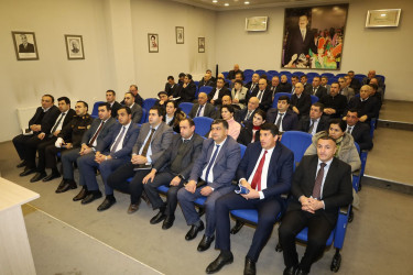 İsmayıllı rayonunda Mülki Müdafiə sahəsində “2025-ci ildə görülmüş işlər və 2026-cı ildə qarşıda duran vəzifələr” mövzusunda metodiki toplantı keçirilmişdir