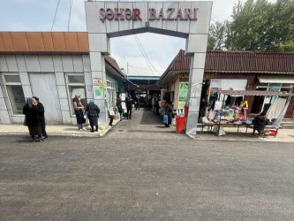 Sakin məmnuniyyəti bizim əsas hədəfimizdir: Bazar ətrafı asfaltlanıb