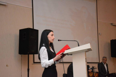 "Konstitusiya və Suverenlik İli: Heydər Əliyev irsi və müasir Azərbaycan gəncliyinin inkişafı" mövzusunda konfrans  keçirilib