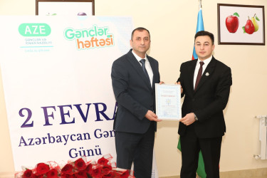 “2 Fevral-Azərbaycan Gəncləri Günü” münasibətilə “Təhsildə gənclik enerjisi” adlı gənc müəllimlərlə görüş keçirilib