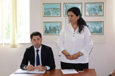 Vətəndaşlarla növbəti səyyar qəbul Xəlilli kəndində keçirilib