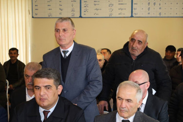 Vətəndaşlarla növbəti səyyar qəbul Keyvəndi kəndində keçirilib