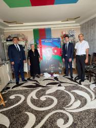 İsmayıllı rayonunda “Anım Günü” ilə əlaqədar olaraq şəhid ailələri ziyarət olunub