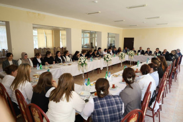 İsmayıllı şəhər Eldar Məmmədov adına 3 saylı məktəb-liseydə növbəti görüş keçirilib