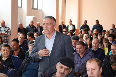 Vətəndaşlarla növbəti səyyar qəbul İvanovka kəndində keçirilib