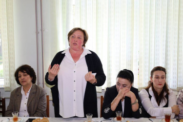 Rayon rəhbəri 1 nömrəli məktəbin kollektivi ilə görüş keçirib