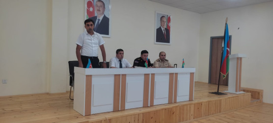 Fövqəladə Hallar Nazirliyinin Şimal-qərb Regional Mərkəzi İsmayıllıda maarifləndirici tədbir keçirilb