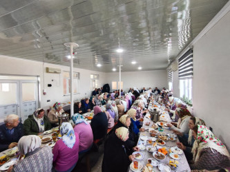 İvanovka kəndində Milad bayramı böyük təntənə ilə qeyd olunub