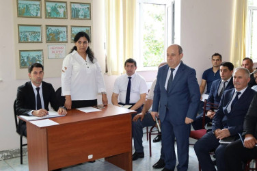 Vətəndaşlarla növbəti səyyar qəbul Xəlilli kəndində keçirilib