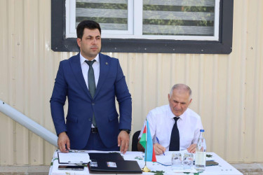 Vətəndaşlarla növbəti səyyar qəbul  rayonun Zərnava kəndində keçirilib