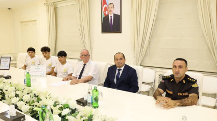 Respublika çempionları ilə görüş keçirildi