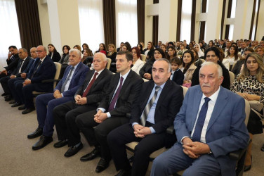 İsmayıllıda 5 Oktyabr – Beynəlxalq Müəllimlər Gününə həsr olunmuş tədbir keçirilib