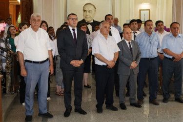 İsmayıllıda “Heydər Əliyev və Konstitusiya: hüquqla qurulan dövlət” mövzusunda tədbir keçirilib