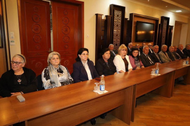 İsmayıllı rayonunda Ağsaqqallar Şurasının növbədənkənar iclası keçirilib