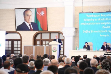 Cənab Prezidentin müəyyən etdiyi strateji hədəflərin icrası aqrar sahənin inkişafında yeni imkanlar açır