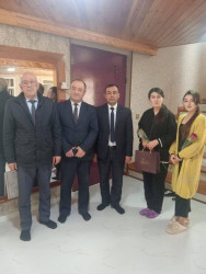 Şəhid ailələri ziyarət olunub