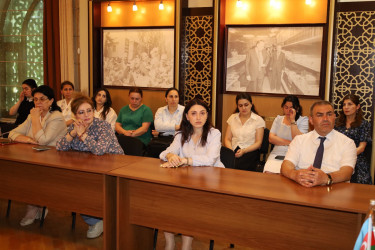 İsmayıllıda 14 İyul – Ümummilli Lider Heydər Əliyevin hakimiyyətə gəlişinin ildönümünə həsr olunmuş " Dövlətçilik yolunda böyük başlanğıc" adlı tədbir keçirilib