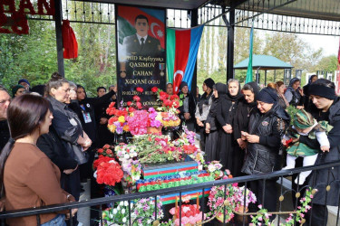 İsmayıllıdan olan şəhidin anım günü qeyd olunub