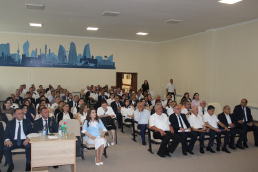 İsmayıllı rayonunda təhsil işçilərinin sentyabr konfransı keçirilib