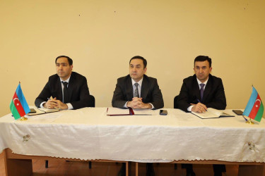 Vətəndaşlarla növbəti səyyar qəbul Keyvəndi kəndində keçirilib