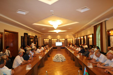 İsmayıllıda “Qərbi Azərbaycan İrsi” kitabının təqdimat mərasimi keçirilib