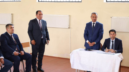 Vətəndaşlarla növbəti səyyar qəbul Balik kəndində keçirildi
