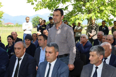Vətəndaşlarla növbəti səyyar qəbul  rayonun Çəmənli kəndində keçirilib