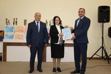 İsmayıllıda 5 Oktyabr – Beynəlxalq Müəllimlər Gününə həsr olunmuş tədbir keçirilib