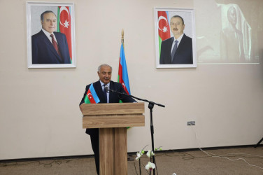 İsmayıllı rayonunun Basqal qəsəbəsində Ulu Öndər Heydər Əliyevin anadan olmasının 102 illiyinə həsr edilmiş tədbir keçirilib
