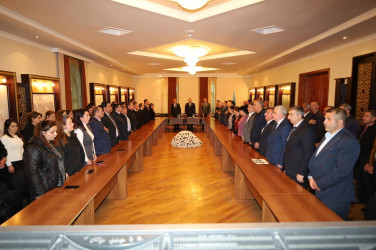 İsmayıllıda Konstitusiya Günü qeyd olunub