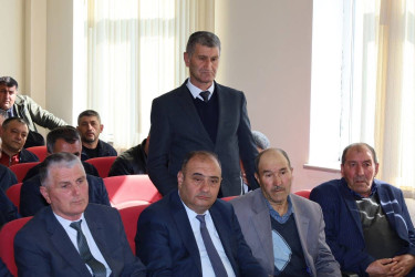 Vətəndaşlarla növbəti səyyar qəbul Soltankənd kəndində keçirilib