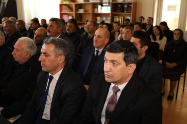 Vətəndaşlarla növbəti səyyar qəbul Cülyan kəndində keçirilib