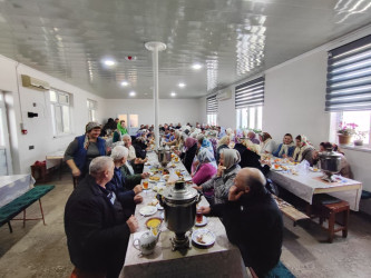 İvanovka kəndində Milad bayramı böyük təntənə ilə qeyd olunub