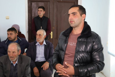 Vətəndaşlarla növbəti səyyar qəbul Qoşakənd kəndində keçirilib