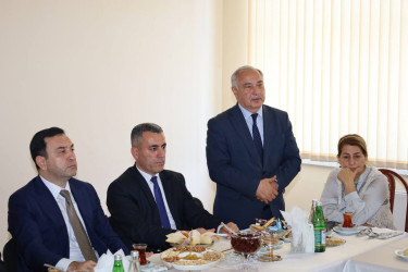 İsmayıllı şəhər Eldar Məmmədov adına 3 saylı məktəb-liseydə növbəti görüş keçirilib