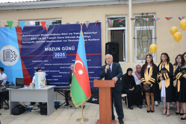 İsmayıllı Dövlət Humanitar və Texnologiya Kollecində təntənəli məzun günü keçirilib