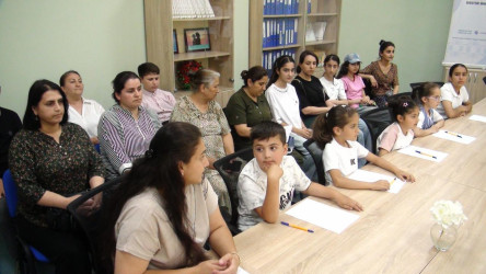 İsmayıllıda "Təhsilalanların davranışlarında sosial-ictimai məsuliyyətinin artırılması” layihəsi çərçivəsində tədbir keçirib
