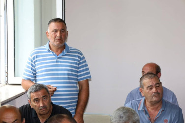 Vətəndaşlarla növbəti səyyar qəbul Xəlilli kəndində keçirilib
